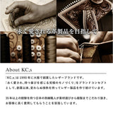二つ折り財布 通販 本革財布 牛革レザー 日本製 KC,s ケイシイズ 紳士財布 コンパクトウォレット ミニウォレット 小銭入れ付き カード収納 カジュアル 父の日 ギフト 就職祝い 誕生日