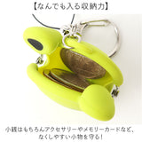 小物入れ キーホルダー 通販 ミニ コインケース ストラップ 小銭入れ がま口 ポーチ 小さい がまぐち 財布 ポチビット ミミポチビット キーリング かわいい 動物 アニマル 耳付き