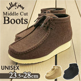 ブーツ レディース メンズ 通販 bullet jam BJ-8115 バレットジャム ショートブーツ デザートブーツ スウェード ミドルカットブーツ シューズ 靴 ブランド おしゃれ 冬 秋 ミッドカット