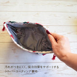 ランチ巾着 バッグ 保冷 通販 日本製 Plune 弁当袋 ランチバッグ お弁当入れ お弁当袋 巾着袋 保冷巾着 お弁当包み 弁当包み 子供 子ども 入園 入学 大人 かわいい おしゃれ おべんとう袋