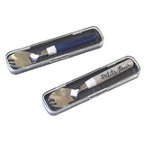 先割れスプーン ケース付き 通販 日本製 プチフルール ランチスプーン 先割れスプーン＆ケース スプーン セット かわいい カトラリー おしゃれ 幼稚園 保育園 小学生 給食 女の子 男の子