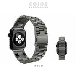 アップルウォッチ バンド 通販 se ステンレス おしゃれ レディース メンズ シンプル ブラック グレー ピンク ゴールド 38 40mm 42 44mm apple watch 女性 男性 ベルト交換 替えベルト