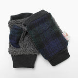 ハリスツイード 手袋 メンズ 通販 Harris Tweed グローブ 指なし 手ぶくろ メンズ手袋 ハンドウォーマー ハンドカバー フィンガーレスグローブ 紳士手袋 おしゃれ ブランド 暖かい 防寒