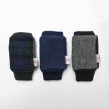 ハリスツイード 手袋 メンズ 通販 Harris Tweed グローブ 指なし 手ぶくろ メンズ手袋 ハンドウォーマー ハンドカバー フィンガーレスグローブ 紳士手袋 おしゃれ ブランド 暖かい 防寒