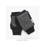 ハリスツイード 手袋 メンズ 通販 Harris Tweed グローブ 指なし 手ぶくろ メンズ手袋 ハンドウォーマー ハンドカバー フィンガーレスグローブ 紳士手袋 おしゃれ ブランド 暖かい 防寒