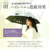 傘 レディース 大人 通販 長傘 50cm 晴雨兼用 かさ カサ 雨傘 日傘 晴雨兼用傘 ブラックコーティング 遮光率 手開き UVカット 紫外線カット 8本骨 安全ろくろ 婦人傘 レディース傘