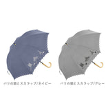 傘 レディース 大人 通販 長傘 55cm 晴雨兼用 かさ カサ 雨傘 日傘 晴雨兼用傘 ブラックコーティング 遮光率 手開き UVカット 紫外線カット 8本骨 バードケージ グラスファイバー 丈夫