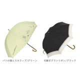 傘 レディース 大人 通販 長傘 55cm 晴雨兼用 かさ カサ 雨傘 日傘 晴雨兼用傘 ブラックコーティング 遮光率 手開き UVカット 紫外線カット 8本骨 バードケージ グラスファイバー 丈夫