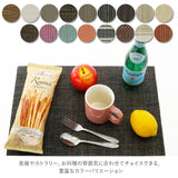 ランチョンマット おしゃれ 通販 撥水 はっ水 洗える 手洗い OK シンプル 無地 チェック ストライプ メッシュ テーブルマット ブランナーマット テーブルランナー プチギフト