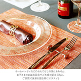 ランチョンマット おしゃれ 通販 撥水 はっ水 洗える 手洗い OK シンプル 無地 ストライプ メッシュ ライン テーブルマット ブランナーマット テーブルランナー プチギフト