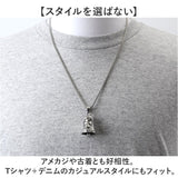 ネックレス ステンレス メンズ 通販 ロングネックレス メンズネックレス ペンダント ベルネックレス ステンレス製 バイカー ファッション アメカジ ラッキーベル ガーディアンベル