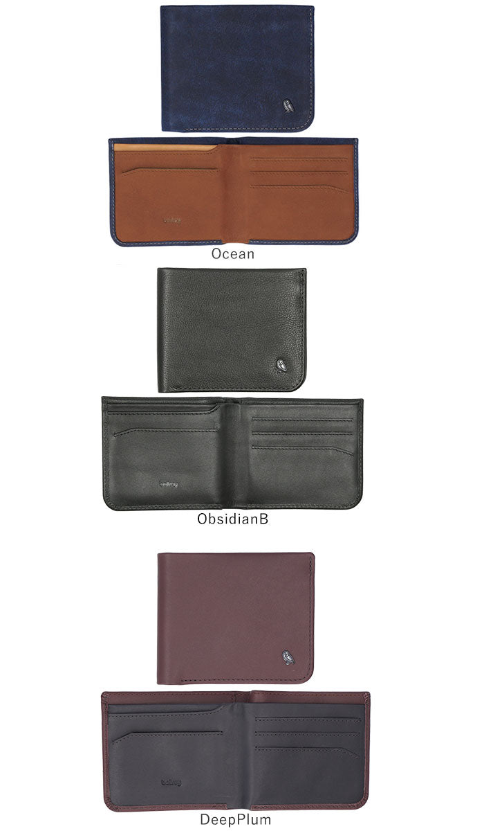 ベルロイ 財布 通販 ブランド bellroy ハイド&シーク rfid 二つ折り 札入れ 小銭入れ 薄い スキミング防止 革 レザー ブラック 黒 薄い財布 メンズ プレゼント おしゃれ 小さめ 40代 HIDE