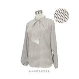 フレアブラウス ブラウス レディース 長袖 通販 スカーフタイ フレアスリーブ フレア袖 フレア スリーブ ラッフル おしゃれ きれいめ 夏 袖コンシャス ビジネス セレモニー オフィス