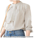 フレアブラウス ブラウス レディース 長袖 通販 スカーフタイ フレアスリーブ フレア袖 フレア スリーブ ラッフル おしゃれ きれいめ 夏 袖コンシャス ビジネス セレモニー オフィス