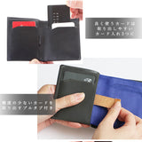 財布 メンズ 二つ折り 通販 ブランド 二つ折り財布 本革 薄型 薄い ウォレット シンプル ブラック 黒 コンパクト レザー 小銭入れ 革 通勤 通学 スキミングガード スキミング防止