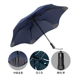 折りたたみ傘 頑丈 通販 BLUNT METRO ブラント メトロ 折り畳み傘 傘 かさカサ オートオープン 風に強い 耐風傘 男女兼用 シンプル 無地 おしゃれ ニュージーランド発 ユニセックス 通勤