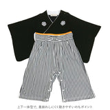 アエナック Aenak はかまロンパース 通販 男児 男の子 カバーオール 袴 ロンパース ベビー服 フォーマル 和服 紋付 着物 子供服 ベビー キッズ 出産祝い お食い初め お正月 七五三 初節句