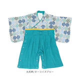 アエナック Aenak はかまロンパース 通販 男児 男の子 全開タイプ カバーオール 袴 ロンパース ベビー服 和服 和柄 着物 子供服 ベビー キッズ 出産祝い お食い初め お正月 七五三 初節句