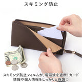 長財布 レディース お洒落 通販 ロングウォレット 本革 レザー 財布 お財布 スキミング防止 カード入れ ナチュラル かわいい 可愛い 大人 女性 シンプル コンパクト ICカード 誕生日