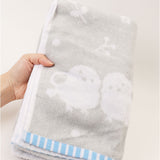 綿100% バスタオル 通販 バス タオル 60×120cm コットン かわいい おしゃれ こども 子供 子ども 男の子 女の子 幼稚園 保育園 キッズ プール 水泳 スイミング 動物 アニマル バス用品