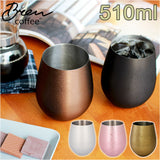 タンブラー 保温 保冷 蓋なし 通販 BrewCoffee ブリューコーヒー ステンレスタンブラー ヴィンテージ ラウンドタンブラー コップ 食器 カップ おしゃれ かわいい アイス コーヒー 用