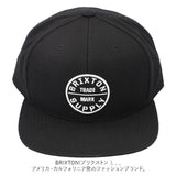 ブリクストン キャップ BRIXTON 通販 メンズ OATH III OATH 3 オース3 SNAPBACK CAP スナップバック 帽子 フラットキャップ 平つば フラットバイザー 野球帽 ベースボールキャップ