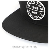 ブリクストン キャップ BRIXTON 通販 メンズ OATH III OATH 3 オース3 SNAPBACK CAP スナップバック 帽子 フラットキャップ 平つば フラットバイザー 野球帽 ベースボールキャップ