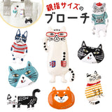 ブローチ 親指サイズ アニマル 通販 バッジ 親指サイズのブローチ アクセサリー ジュエリー 飾り 小さい 小さめ ミニ 動物 コンパクト かわいい 可愛い キャラ ギフト 贈り物
