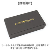 長財布 メンズ ブランド 通販 長 財布 ロングウォレット さいふ サイフ ウォレット 革 レザー L字ファスナー 軽量 軽い 丈夫 おしゃれ 男性 カーボンレザー BEAMZ SQUARE
