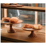 ケーキスタンド 木 l 通販 木製 大皿 コンポート 皿 ケーキプレート ケーキトレー ケーキ スタンド 可愛い お皿 プレート ケーキ皿 オードブル サンドウィッチ アフタヌーンティー