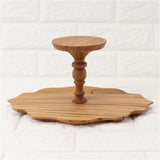 ケーキスタンド 木 l 通販 オーバル 木製 大皿 ケーキプレート コンポート 皿 ケーキトレー ケーキ スタンド 可愛い お皿 プレート ケーキ皿 オードブル サンドウィッチ