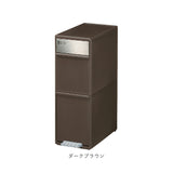 like-it ライクイット ゴミ箱 2段 通販 ごみ箱 ステンレス ダストボックス 分別 ゴミ 縦型 ペダル付き ペダル ワイド 大型 分別スイングステーション キッチン 収納 掃除 35L おしゃれ