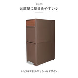 like-it ライクイット ゴミ箱 2段 通販 ごみ箱 木目調 ダストボックス 分別 ゴミ 縦型 ペダル付き ペダル ワイド 大型 分別スイングステーション キッチン 収納 掃除 高さ72cm おしゃれ