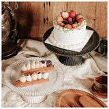 ケーキスタンド 木 通販 黒 白 木製 小皿 コンポート 皿 ケーキプレート ケーキトレー ケーキ スタンド 可愛い お皿 プレート ケーキ皿 オードブル サンドウィッチ アフタヌーンティー