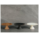 ケーキスタンド 木 通販 黒 白 木製 小皿 コンポート 皿 ケーキプレート ケーキトレー ケーキ スタンド 可愛い お皿 プレート ケーキ皿 オードブル サンドウィッチ アフタヌーンティー