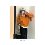セーター ハーフジップ レディース 通販 スタンドカラー プルオーバー ジップアップ 長袖 厚手 厚め ゆったり 体型カバー ラグランスリーブ 秋 冬 冬物 秋物 シンプル カジュアル 無地