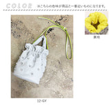 チーク ショルダーバッグ cheek 通販 kirakira 2way shoulder 巾着バッグ ショルダーバック 巾着バック おしゃれ かわいい レディース ミニ巾着 スマホストラップ レディースバッグ