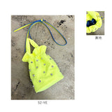 チーク ショルダーバッグ cheek 通販 kirakira 2way shoulder 巾着バッグ ショルダーバック 巾着バック おしゃれ かわいい レディース ミニ巾着 スマホストラップ レディースバッグ