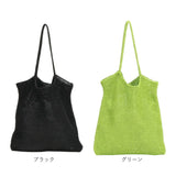 cachecache カシュカシュ トートバッグ ラメ糸 通販 トートバック トート 手提げ 肩掛け サブバッグ サブバック クロッシェトートバッグ 折り畳み 折りたたみ クロッシェ 普段使い