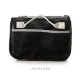 カシュカシュ cache cache バッグインバッグ 通販 インナーバッグ パーテーション 仕切りバッグ メッシュ素材 バックインバック 小物入れ 自立 軽量 整理整頓 ファスナー付き レディース