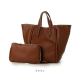 カシュカシュ cache cache トートバッグ 通販 ショルダーバッグ 2way レディース 斜めがけ フェイクレザー トートバック ショルダーバック 大容量 バック バッグ ポーチ付き きれいめ