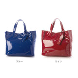 カシュカシュ cachecache バッグ 01-00-76454 通販 トートバッグ ソフトエナメルスクエア手提げトートS 手提げ レディース ミニトート 合皮 トートバック 合成皮革 きれいめ おしゃれ