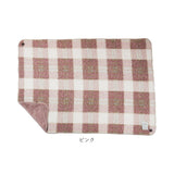 カルム ひざかけ CALME 通販 ひざ掛け ブランケット 膝掛け 毛布 膝掛 ハーフケット おしゃれ ふわふわ あったか 防寒 暖かい 厚手 裏ボア チェック柄 かわいい 可愛い 肩掛け 70×100cm