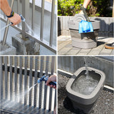 高圧洗浄機 コードレス 充電式 通販 ジェットボーイ 9l ガーデニング ベランダ掃除 水やり 窓掃除 洗車 コンパクト 洗剤 洗浄OK 軽量 ハンディタイプ 便利 キャンプ バケツ 大掃除 CB-JB