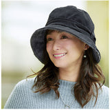 帽子 レディース 冬 ハット 通販 バケットハット コーデユロイ 防寒 寒さ対策 暖かい 折りたためる コンパクト カジュアル 冬物 おしゃれ お洒落 かわいい 可愛い シンプル 紫外線対策