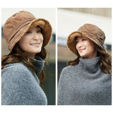 帽子 レディース 冬 ハット 通販 バケットハット コーデユロイ 防寒 寒さ対策 暖かい 折りたためる コンパクト カジュアル 冬物 おしゃれ お洒落 かわいい 可愛い シンプル 紫外線対策