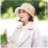 帽子 レディース 冬 ハット 通販 バケットハット コーデユロイ 防寒 寒さ対策 暖かい 折りたためる コンパクト カジュアル 冬物 おしゃれ お洒落 かわいい 可愛い シンプル 紫外線対策
