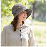 UVカット 帽子 レディース 通販 UV帽子 UV 帽子 ハット クロッシェ バケットハット 日除け帽子 日よけ帽子 あご紐 とびにくい洗えるキャスケットハット コジット COGIT レディース帽子