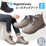 RegettaCanoe リゲッタカヌー レースアップブーツ CCME008 通販 レースアップ ブーツ ショートブーツ 紐靴 ひも靴 靴 ショート丈 カジュアルシューズ カジュアル レディース サイドジップ