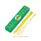 コンビセット スケーター 通販 CCS3SA Skater 箸 スプーン セット はしスプーンセット 箸スプーンセット カトラリーセット お弁当 お箸スプーンセット 箸とスプーンセット 音が鳴らない